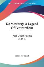 De Mowbray, A Legend Of Penwortham af James Flockhart