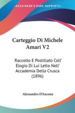 Carteggio Di Michele Amari V2 af Alessandro D'Ancona