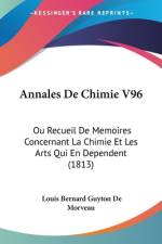 Annales De Chimie V96 af Louis Bernard Guyton De Morveau