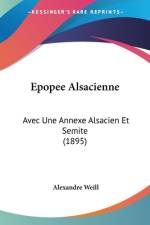 Epopee Alsacienne af Alexandre Weill