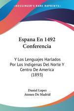 Espana En 1492 Conferencia af Daniel Lopez