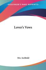 Lover's Vows af Inchbald