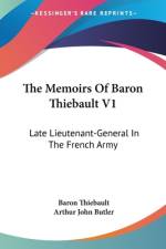The Memoirs Of Baron Thiebault V1 af Baron Thiebault