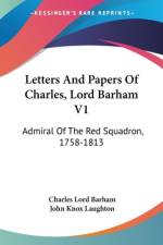Letters And Papers Of Charles, Lord Barham V1 af Charles Lord Barham