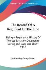 The Record Of A Regiment Of The Line af Mainwaring George Jacson