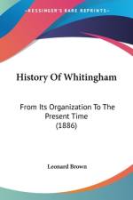 History Of Whitingham af Leonard Brown