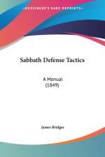 Sabbath Defense Tactics af James Bridges