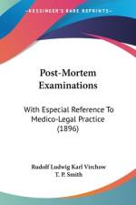 Post-Mortem Examinations af Rudolf Ludwig Karl Virchow