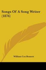 Songs Of A Song Writer (1876) af William Cox Bennett