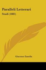 Paralleli Letterari af Giacomo Zanella
