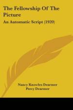 The Fellowship Of The Picture af Nancy Knowles Dearmer