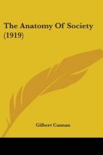The Anatomy Of Society (1919) af Gilbert Cannan