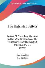 The Hatzfeldt Letters af Paul Hatzfeldt