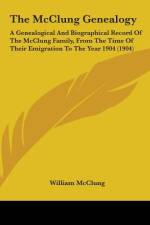 The McClung Genealogy af William McClung