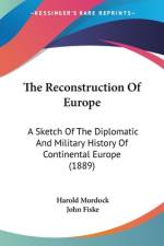 The Reconstruction Of Europe af Harold Murdock