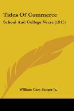 Tides Of Commerce af William Cary Sanger Jr.