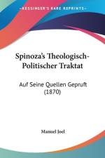 Spinoza's Theologisch-Politischer Traktat af Manuel Joel