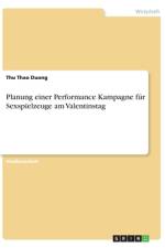 Planung einer Performance Kampagne für Sexspielzeuge am Valentinstag af Thu Thao Duong