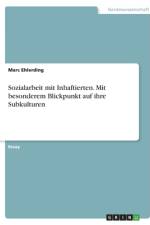Sozialarbeit mit Inhaftierten. Mit besonderem Blickpunkt auf ihre Subkulturen af Marc Ehlerding