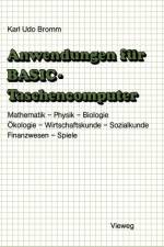 Anwendungen für BASIC-Taschencomputer af Karl Udo Bromm