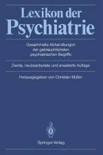 Lexikon der Psychiatrie af C. Müller