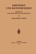 Erfinden und Konstruieren af Georg J. Meyer
