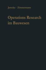 Operations Research im Bauwesen af Hans-J. Zimmermann