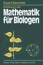 Einführung in die Mathematik für Biologen af E. Batschelet