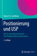Positionierung und USP af Rainer H. G. Großklaus