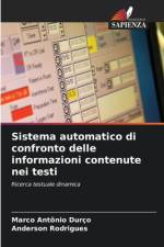 Sistema automatico di confronto delle informazioni contenute nei testi af Marco Antônio Durço