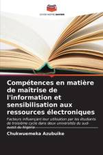 Compétences en matière de maîtrise de l'information et sensibilisation aux ressources électroniques af Chukwuemeka Azubuike