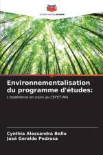 Environnementalisation du programme d'études: af Cynthia Alessandra Bello