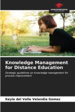 Knowledge Management for Distance Education af Keyla del Valle Velandia Gomez