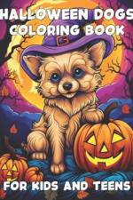 Halloween Dogs Coloring Book for Kids and Teens af Kaitlyn Kjargaard