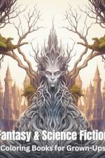 Fantasy & Science Fiction Coloring Books for Grown-Ups af Timothy Jackson