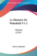 Le Ministre De Wakefield V1-2 af Oliver Goldsmith