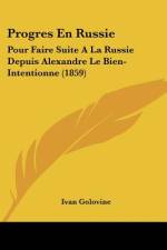Progres En Russie af Ivan Golovine
