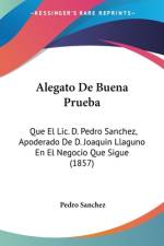 Alegato De Buena Prueba af Pedro Sanchez