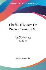 Chefs-D'Oeuvre De Pierre Corneille V1 af Pierre Corneille