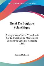 Essai De Logique Scientifique af Joseph Delboeuf