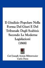 Il Giudizio Popolare Nella Forma Del Giuri E Del Tribunale Degli Scabini af Carl Joseph Anton Mittermaier