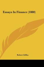 Essays In Finance (1880) af Robert Giffen