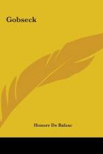 Gobseck af Honore de Balzac