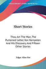 Short Stories af Edgar Allan Poe
