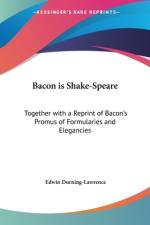 Bacon is Shake-Speare af Edwin Durning-Lawrence