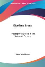 Giordano Bruno af Annie Wood Besant