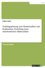 Trainingsplanung zum Muskelaufbau und Kraftausbau. Erstellung eines zielorientierten Makrozyklus af Fabian Seitz