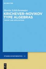 Krichever-Novikov Type Algebras af Martin Schlichenmaier
