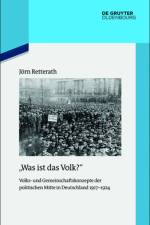 Was ist das Volk? af Jorn Retterath