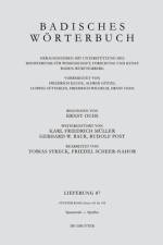 Badisches Wörterbuch V/87 af Tobias Streck